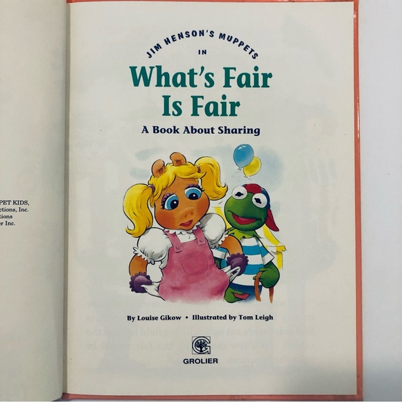 Jim Henson's Muppets Piggy for President / What's Fair Is Fair / Flip Flap Flop - Picture 4 of 16